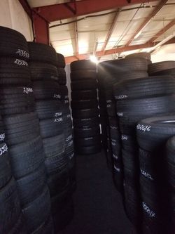 offer of used tires of all sizes