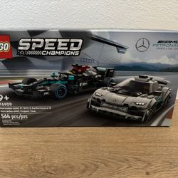Lego Mercedes-AMG F1 W12 E Performance & Mercedes-AMG Project One #76909 RETIRED