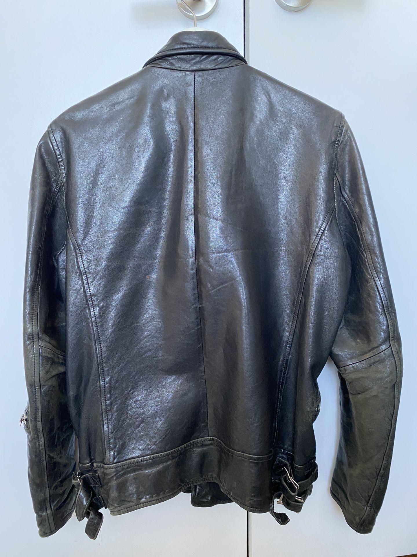 Japanese Luxury Brand “FUGA” Lamb Leather Jacket