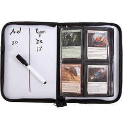 Monster deluxe Trading card binder And Placemat Tube