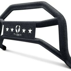 TYGER For 2007-2014 Toyota Fj Cruiser Textured Black Bull Bar Bumper Guard