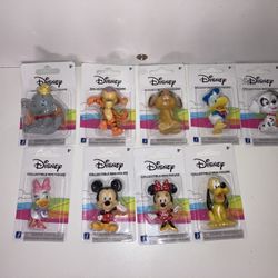 Disney Collectible Mini Figures Lot Of 9   Condition is "New". 