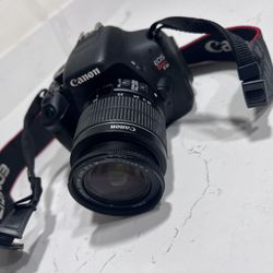 Canon EOS Rebel T3i DSLR (with EF-S 18–55mm IS II lens)