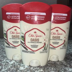 Old Spice Oasis Deodorant Set