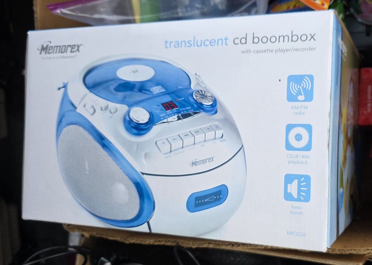 Memorex CD, Cassette, Radio Combo