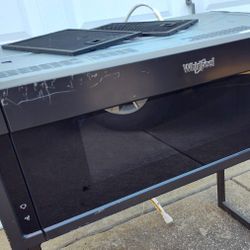 Whirlpool - 1.1 Cu. Ft. Low Profile Over-the-Range Microwave Hood Combination.