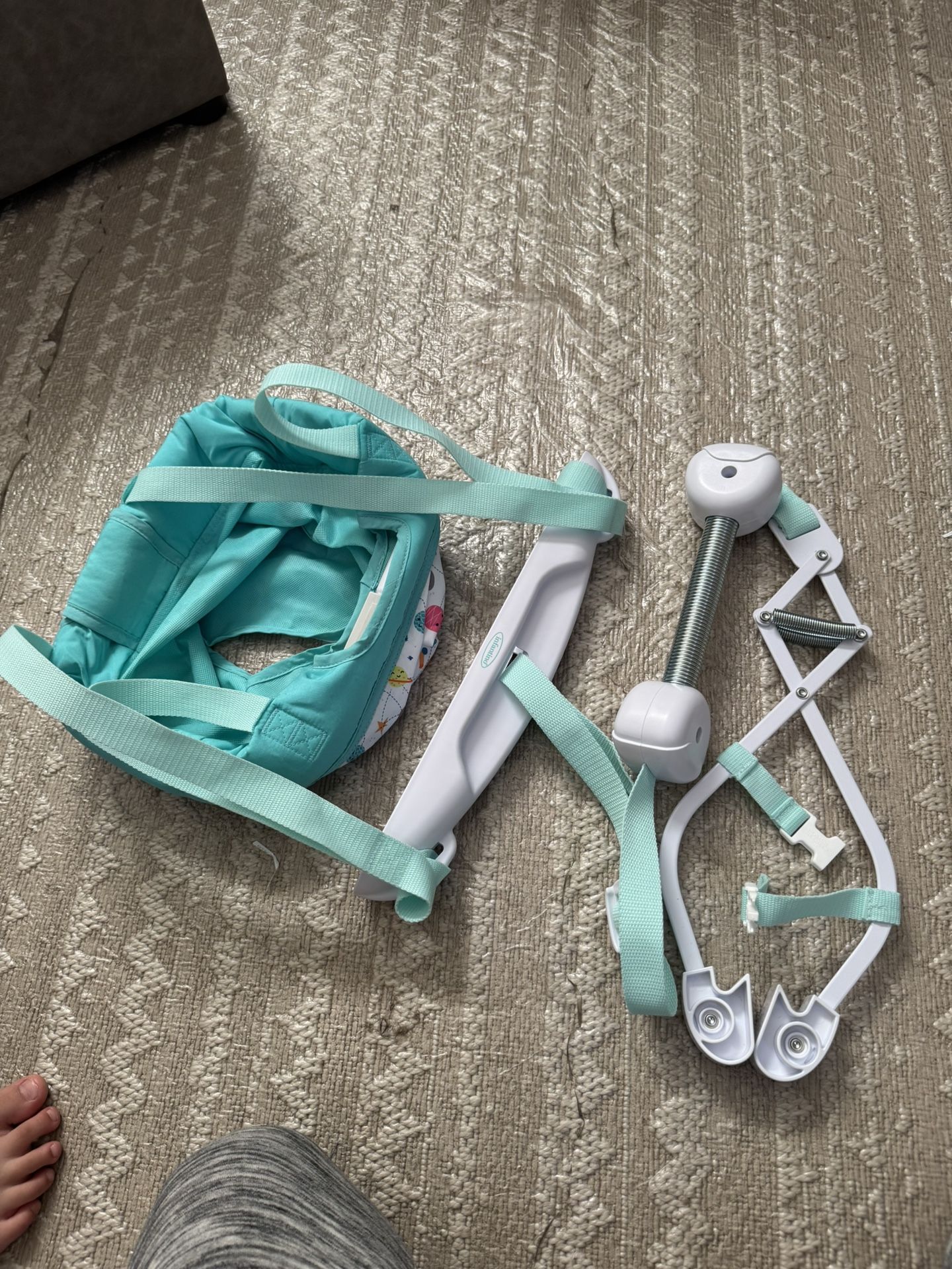 Aqua baby jumper