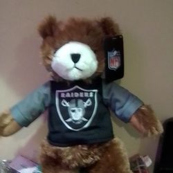 NFL Raiders Teddy Bear
