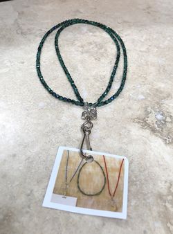 Last one $30 Necklace and ID Badge Holder