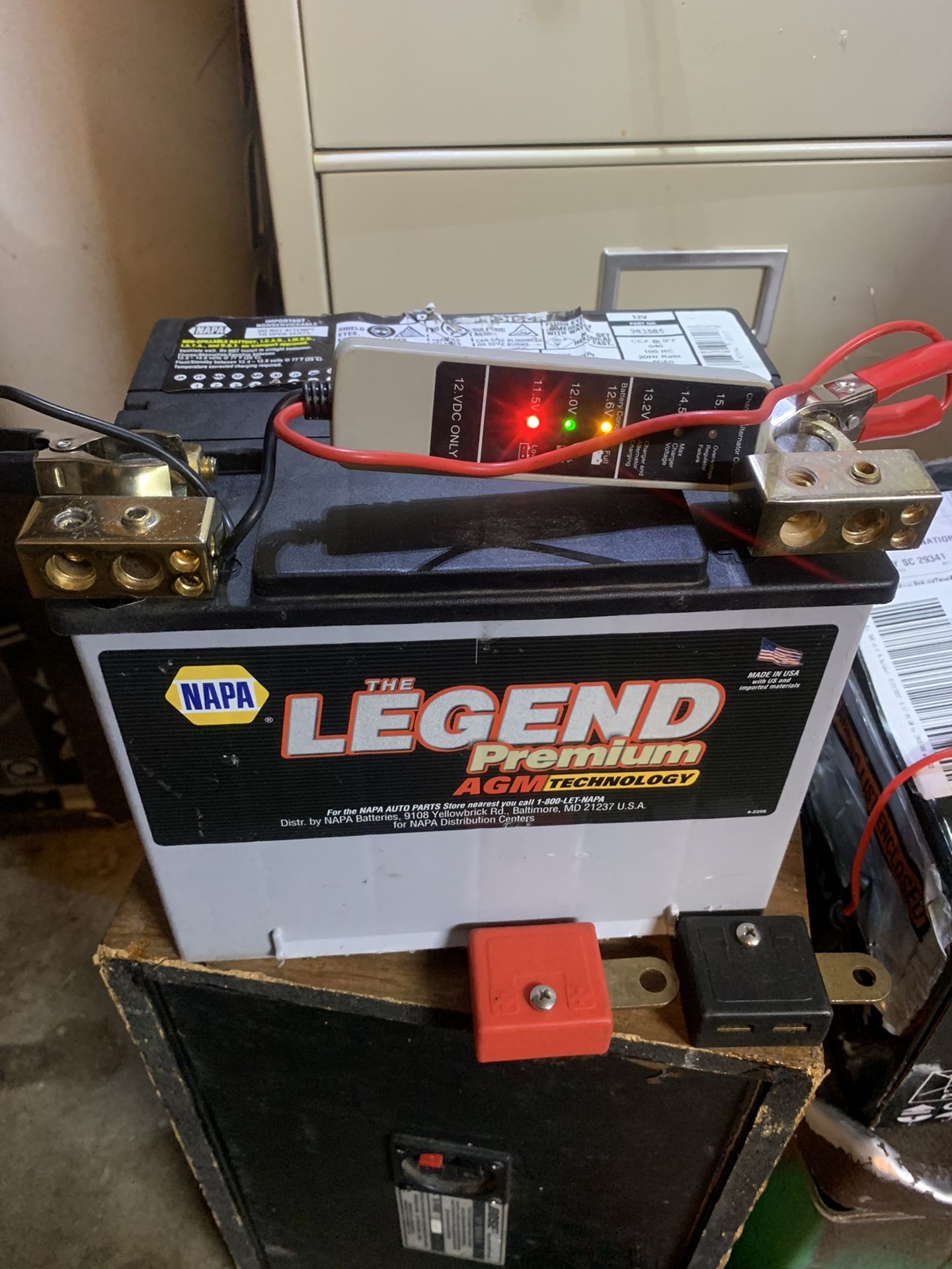 Napa Legend High Performance AGM Car battery for Sale in Gaffney, SC
