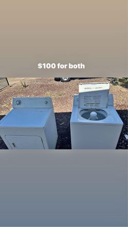Washer and dryer