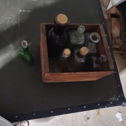 Vintage Glass Bottles 