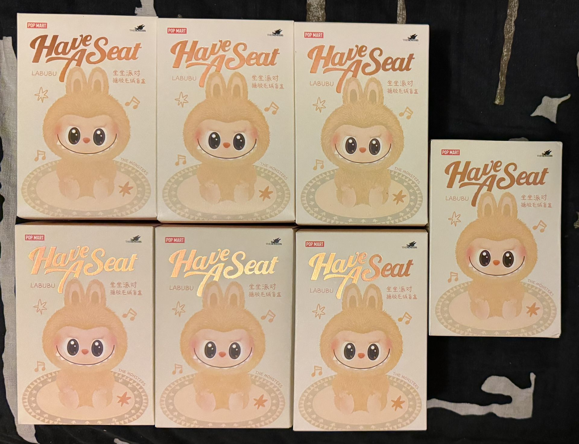 POP MART Labubu Have A Seat Pop Now Single Box (HAS V2 Dada/Zizi/Ququ/Sisi)