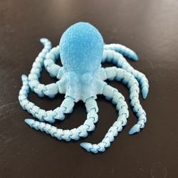 3D Printed octopus in dragons