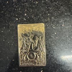 Charzard Gold Plated