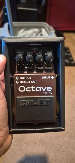 Boss OC-5 Octave pedal