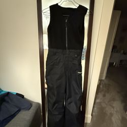 Arctix Kids Fleece Top Bib Overalls Size M