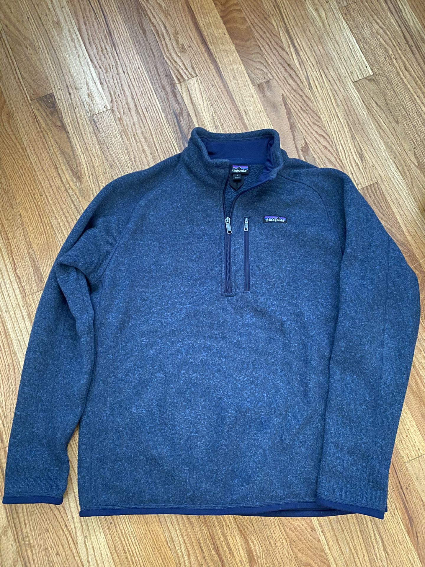 Patagonia Men’s Better Sweater 1/4 Zip LARGE