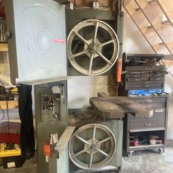 Huge 24” Bandsaw With Welder