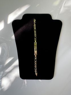esclava/ name plate bracelet