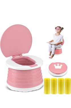 Travel potty toilet