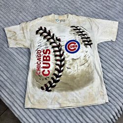 Liquid Blue Men’s size XL Chicago Cubs Baseball Graphic Print