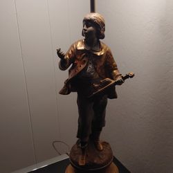 Marbro Lamp Pair Figural Time Capsule Find. Mint Condition!