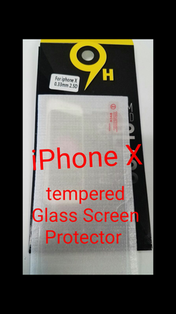 iPhone X tempered Glass Screen Protector