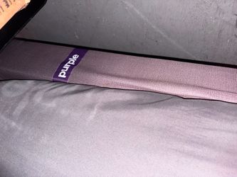 Purple mattress and massage platform