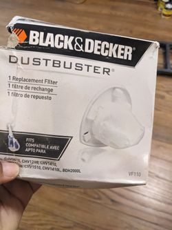 Black & Decker Dustbuster Filter