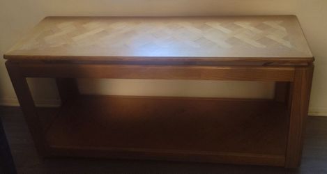 Wood Entryway Or Side Table