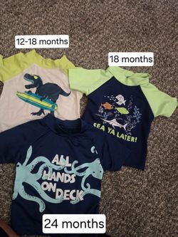 Swim shirts All 3 for $5