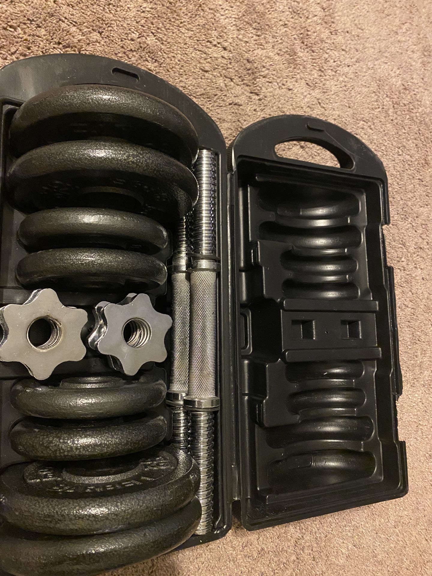 Weight Bench And Dumbbell Set