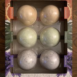 Essenza Premium Aromatherapy Bath Bombs With Essential Oils She’s Butter And Epsom Salts 