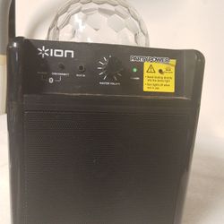 Ion Party Power Bluetooth Speaker With Light