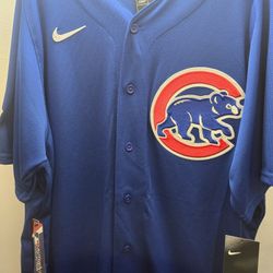 nike authentic chicago cubs jersey size XL (48) brand new the same ones the players wear 
