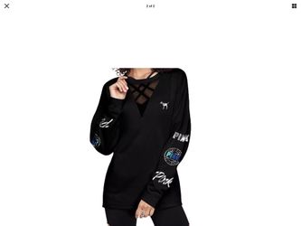 New Victoria’s Secret Pink bling long sleeve tunic