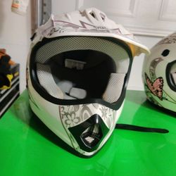 2 Matching Kids Girl Helmets 