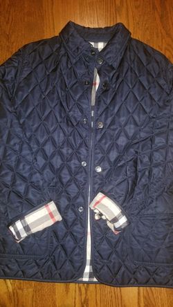 Burberry coat size 14 girls