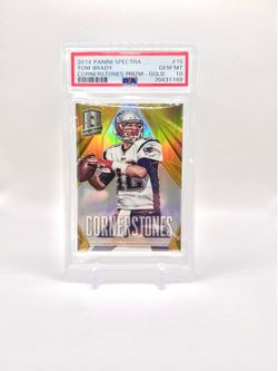 2014 tom brady gold psa 10 /25 pop 2