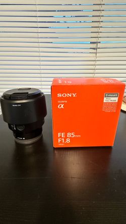 Sony FE SEL8518 85mm f/1.8 Telephoto Lens