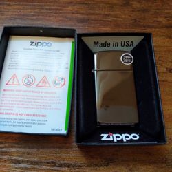 Zippo - Slim Ebony