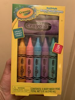 Crayola crayon bath set