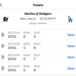 Dodgers Vs Marlins 5/8/24
