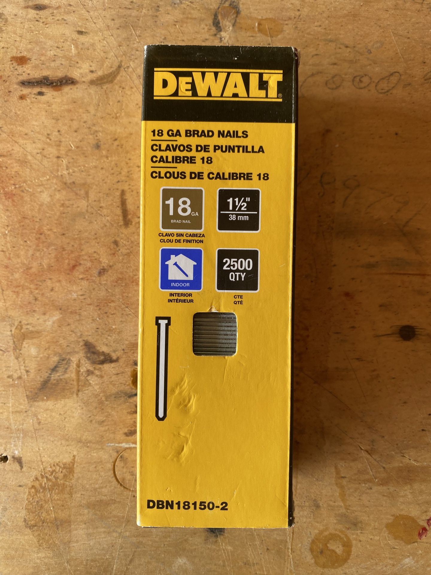 DeWALT 18GA Brad Nails