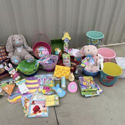 EASTER Baskets, Books, Stuffed Animals, Decor, Crafts and More 