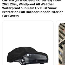 Porsche Car Cover