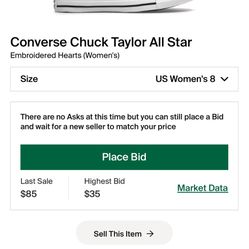 Converse Chuck Taylor All Star Valentines edition 