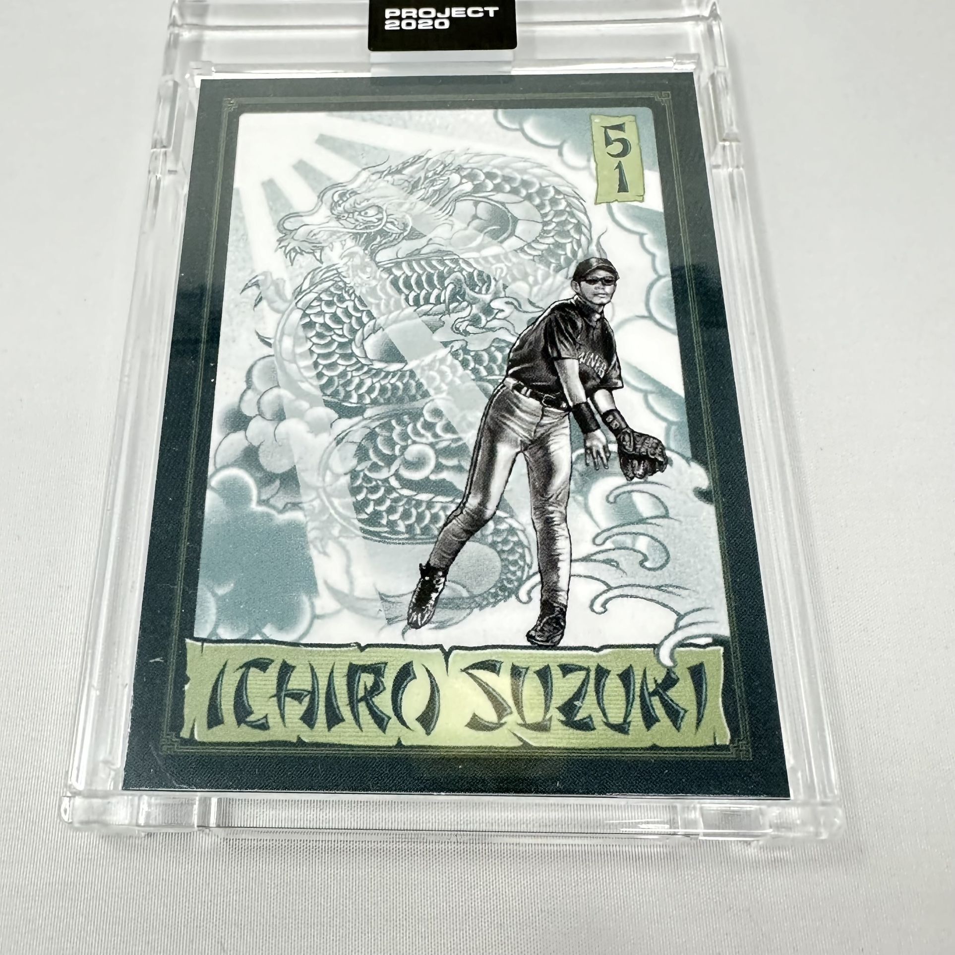 Topps Project 2020 #272 ICHIRO SUZUKI by Mister Cartoon Limited PR 3843