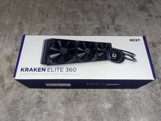 NZXT Kraken Elite 360 – Liquid CPU Cooler with LCD Display